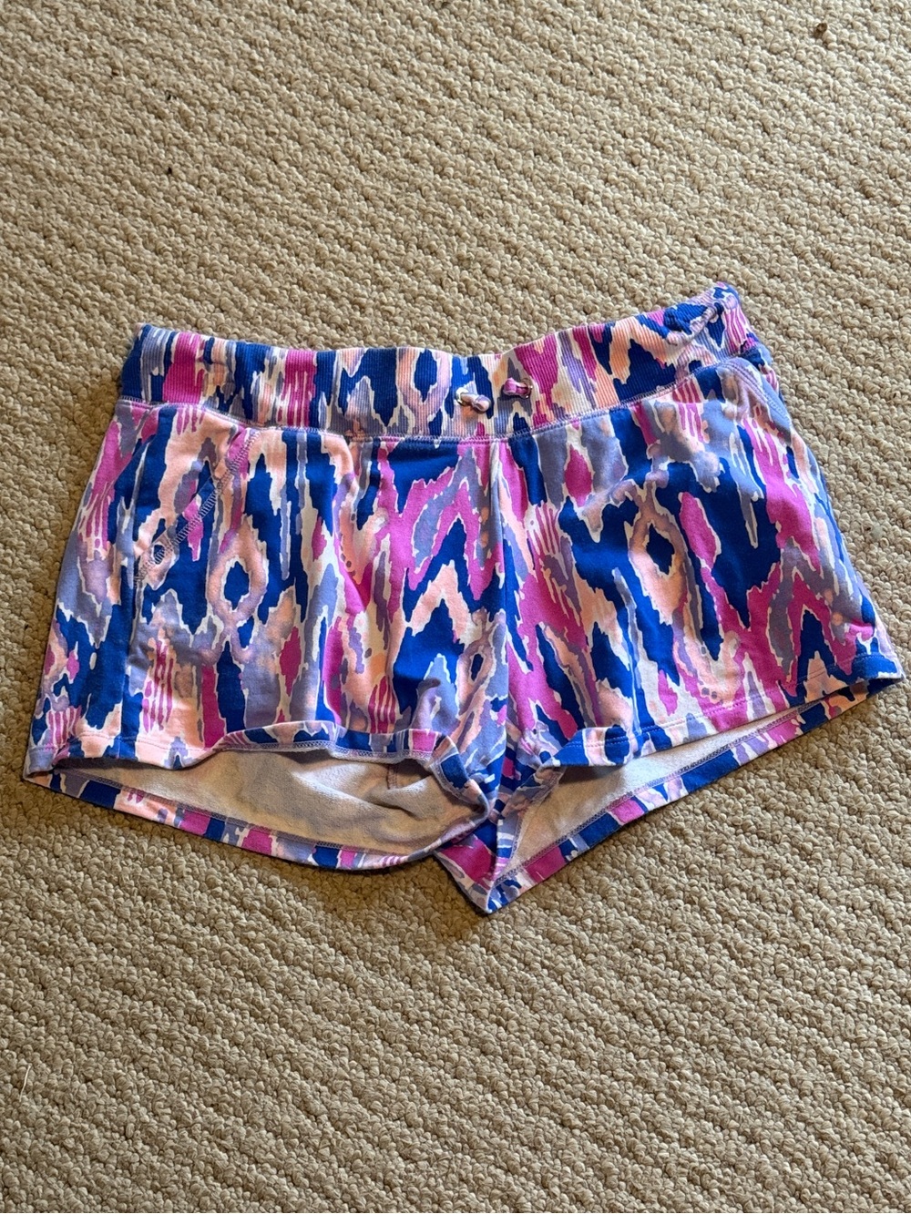 Lilly Pulitzer Multicolor Athletic Shorts in Pink & Blue